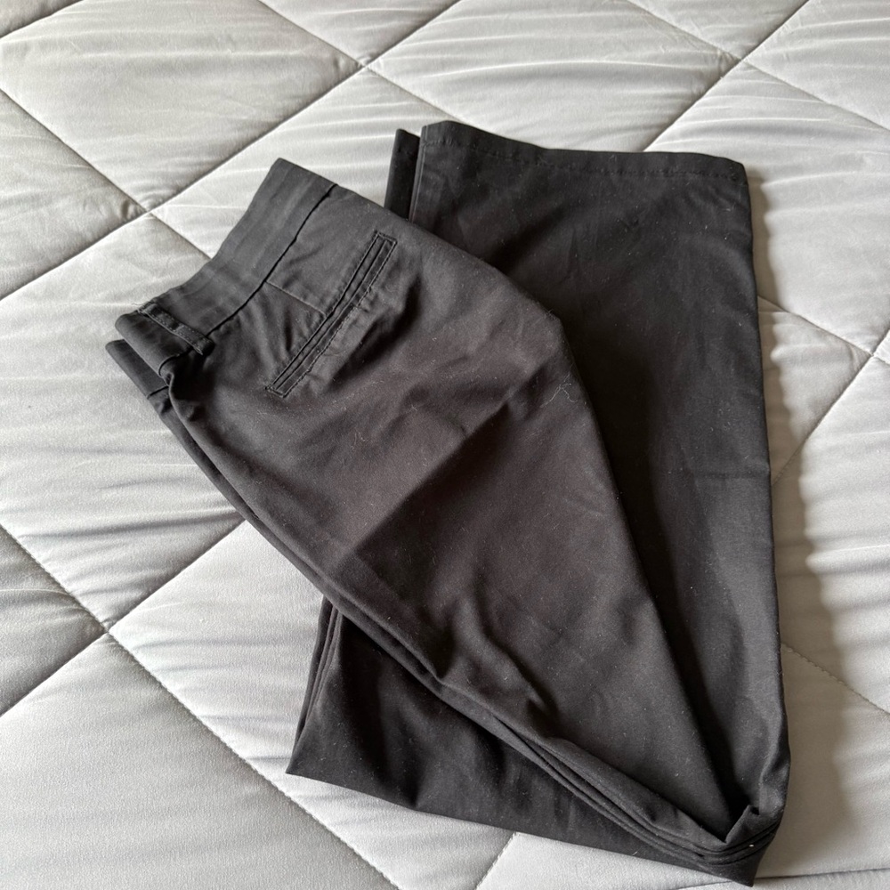 Dockers Black Chinos Relaxed Fit Cotton Blend